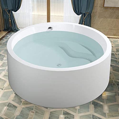 59" x 59" Freestanding Acrylic Bathtub - HomeBeyond