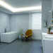59" x 67" Freestanding Acrylic Bathtub - HomeBeyond