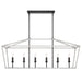 6 Lights Kitchen Island Linear Pendant Chandelier Lighting - HomeBeyond