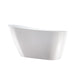 67" or 55" White Acrylic Freestanding Air Bubble Soaking Bathtub - HomeBeyond