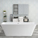 67" x 30" Freestanding Acrylic Bathtub - HomeBeyond