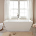 67" x 31.5" Freestanding Acrylic Bathtub - HomeBeyond