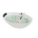 69" or 55" White Acrylic Freestanding Bathtub with Overflow and Pop-up Drain with Air Bath Option Available - HomeBeyond