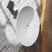 69" or 55" White Acrylic Freestanding Bathtub with Overflow and Pop-up Drain with Air Bath Option Available - HomeBeyond