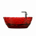 69” x 30” Oval Shaped Stone Resin Freestanding Bathtub, with Overflow and Pop Up Drain - HomeBeyond