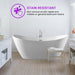 71" X 29" Freestanding Acrylic Bathtub - HomeBeyond