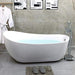 71" x 35" Freestanding Acrylic Bathtub - HomeBeyond