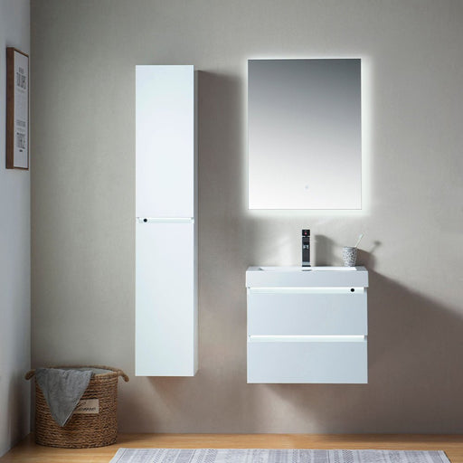 Annecy 24" Single Sink Wall-Mounted Bathroom Vanity Set - HomeBeyond