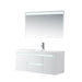 Annecy 48" Single Sink Wall-Mounted Bathroom Vanity Set | - HomeBeyond