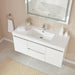 Annecy 48" Single Sink Wall-Mounted Bathroom Vanity Set | - HomeBeyond