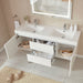 Annecy 60" Double Sink Wall Mounted Bathroom Vanity Set - HomeBeyond