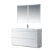 Annecy 60" Single Sink Floor-Standing Wall Mounted Bathroom Vanity Set - HomeBeyond