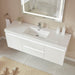 Annecy 60" Single Sink Wall Mounted Bathroom Vanity Set - HomeBeyond