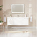 Annecy 60" Single Sink Wall Mounted Bathroom Vanity Set - HomeBeyond