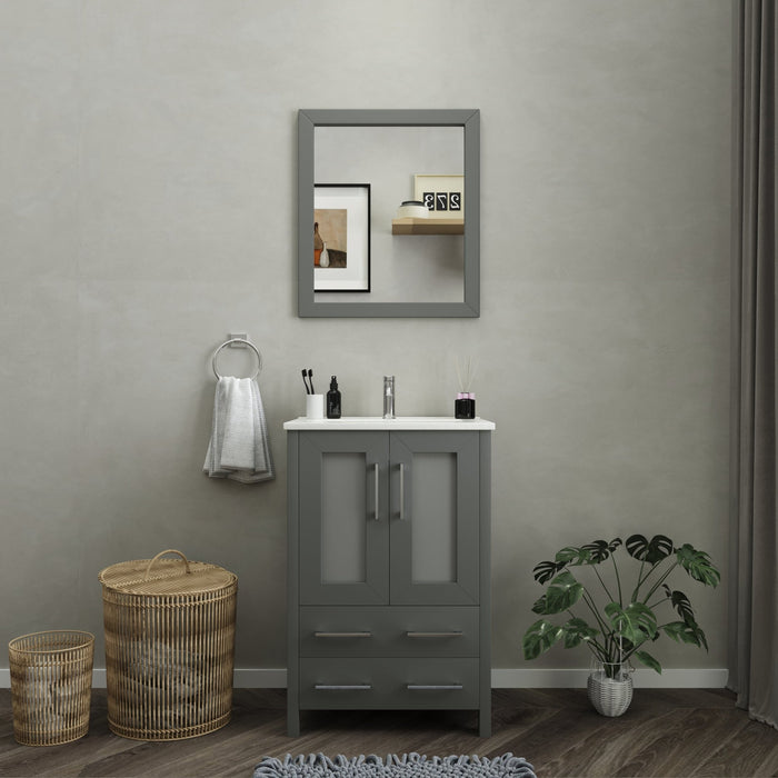 Brescia 24" Single Sink Bathroom Vanity Set - HomeBeyond