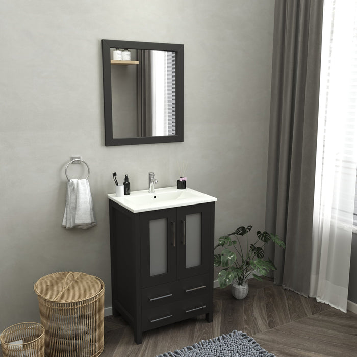 Brescia 24" Single Sink Bathroom Vanity Set - HomeBeyond