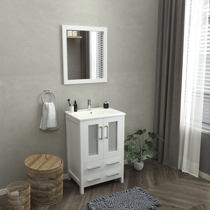 Brescia 24" Single Sink Bathroom Vanity Set - HomeBeyond