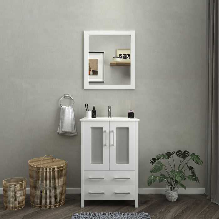 Brescia 24" Single Sink Bathroom Vanity Set - HomeBeyond