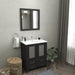 Brescia 30" Single Sink Bathroom Vanity Set and Mirror - HomeBeyond