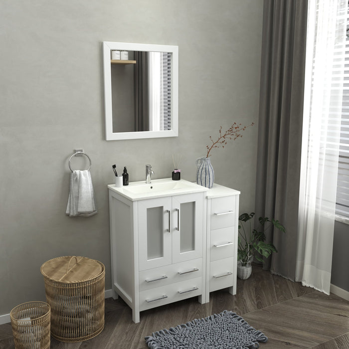 Brescia 36" Single Sink Modern Bathroom Vanity Combo Set - HomeBeyond
