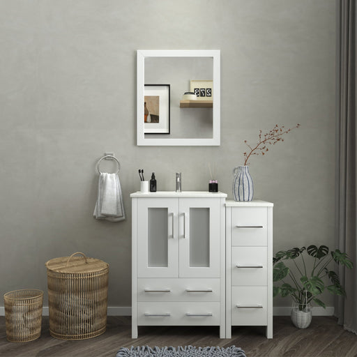 Brescia 36" Single Sink Modern Bathroom Vanity Combo Set - HomeBeyond