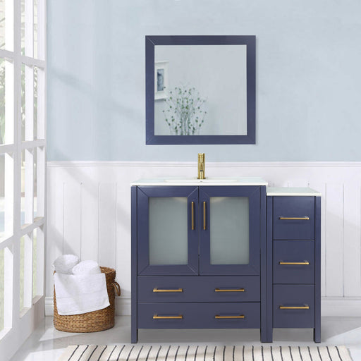 Brescia 36" Single Sink Modern Bathroom Vanity Combo Set - HomeBeyond