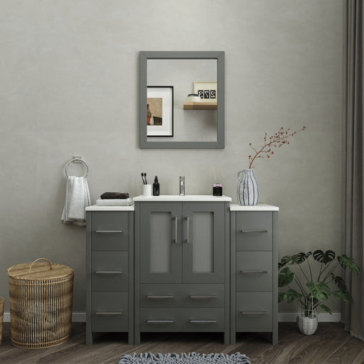 Brescia 48" Single Sink Modern Bathroom Vanity Combo Set - HomeBeyond