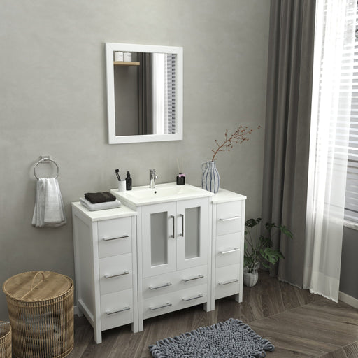 Brescia 48" Single Sink Modern Bathroom Vanity Combo Set - HomeBeyond