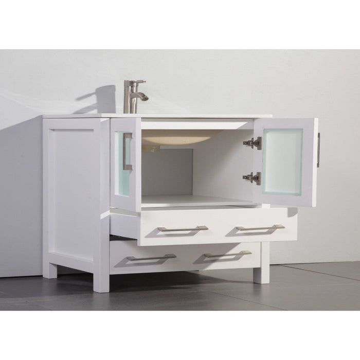 Brescia 48" Single Sink Modern Bathroom Vanity Set - HomeBeyond