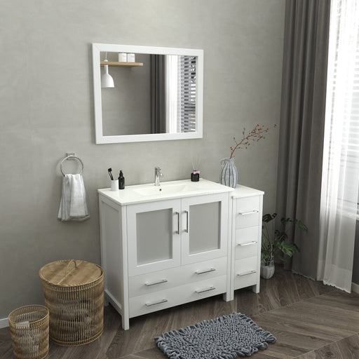 Brescia 48" Single Sink Modern Bathroom Vanity Set - HomeBeyond