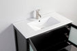 Brescia 96" Double Sink Modern Bathroom Vanity Set - HomeBeyond