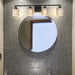 Elegant Cut Crystal Glass 4 Lights Bath Vanity Light for Over Mirror Hallway Living Room - HomeBeyond