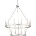 Farmhouse Vintage 20 Lights Wagon Wheel Chandelier Lighting - HomeBeyond