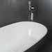 Flatbottom Freestanding Solid Surface Resin Stone Bathtub - HomeBeyond