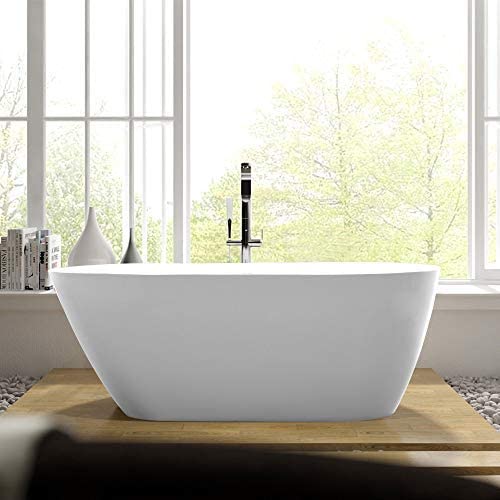 Freestanding Acrylic Bathtub - HomeBeyond