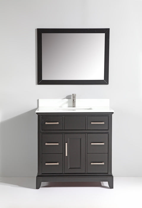 Genoa 36" Single Sink Bathroom Vanity Set - HomeBeyond