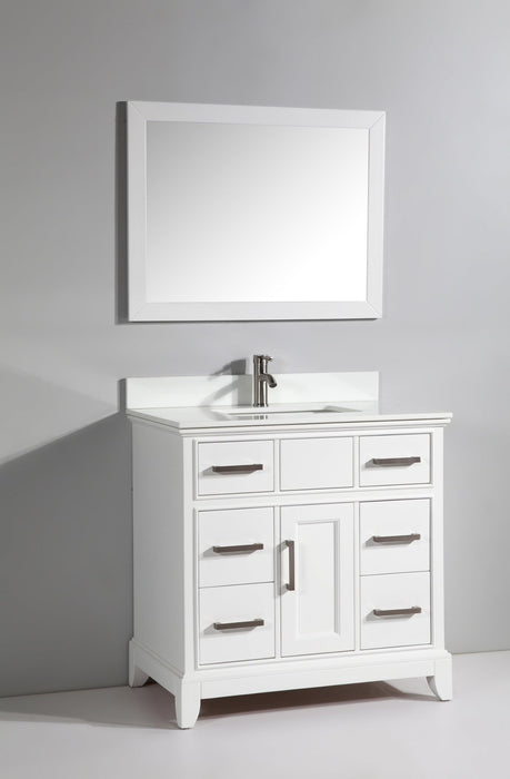 Genoa 36" Single Sink Bathroom Vanity Set - HomeBeyond