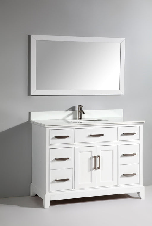 Genoa 48" Single Sink Bathroom Vanity Set - HomeBeyond