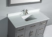 Genoa 60" Single Sink Bathroom Vanity Set - HomeBeyond