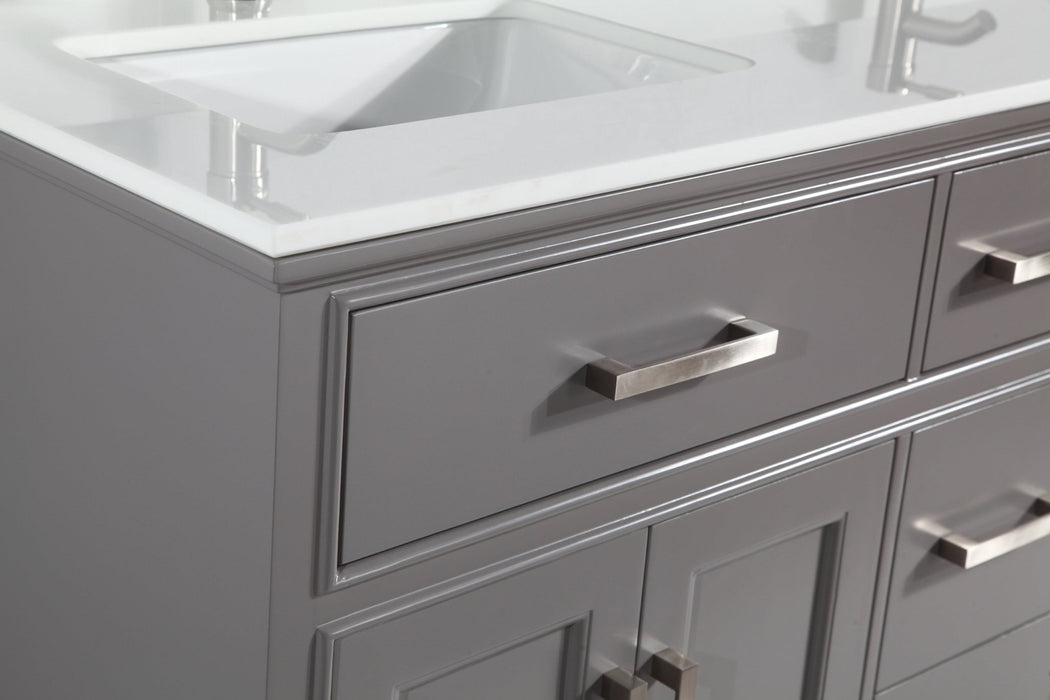 Genoa 72" Double Sink Bathroom Vanity Set - HomeBeyond