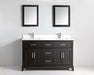 Genoa 72" Double Sink Bathroom Vanity Set - HomeBeyond