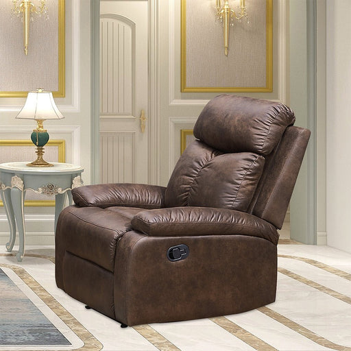 HomeBeyond Douglass Circle Reclining 3 Piece Living Room Set - HomeBeyond