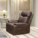 HomeBeyond Douglass Circle Reclining 3 Piece Living Room Set - HomeBeyond