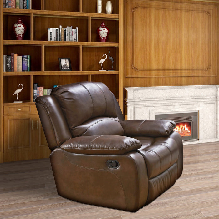 HomeBeyond Dowdle 3 Piece Living Room Set in Black - HomeBeyond