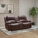 HomeBeyond Dowdle 3 Piece Living Room Set in Black - HomeBeyond
