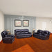 HomeBeyond Dowdle 3 Piece Living Room Set in Black - HomeBeyond