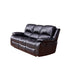 HomeBeyond Dowdle 3 Piece Living Room Set in Black - HomeBeyond