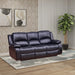HomeBeyond Dowdle 3 Piece Living Room Set in Black - HomeBeyond