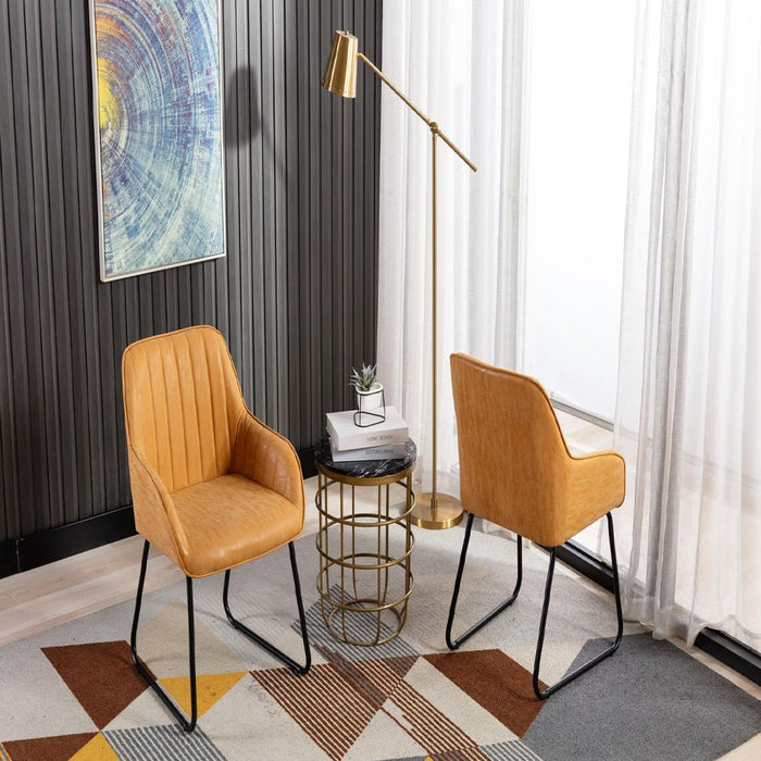 Ochre dining chairs 2025