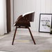 HomeBeyond Mid-Century Style Butterfly Dining Chair and Walnut Wood Finish UC-7G/W - HomeBeyond